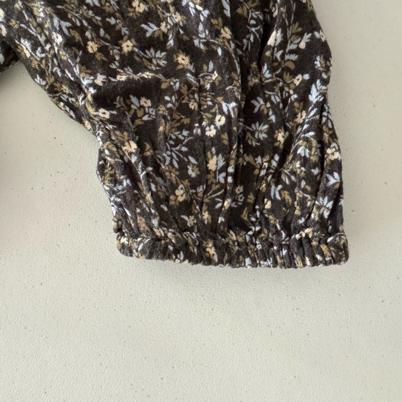 American Eagle Flowered Blouse Large - Picture 4 of 6